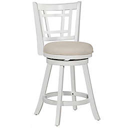 Hillsdale Furniture, Llc. Upholstered Stool in White