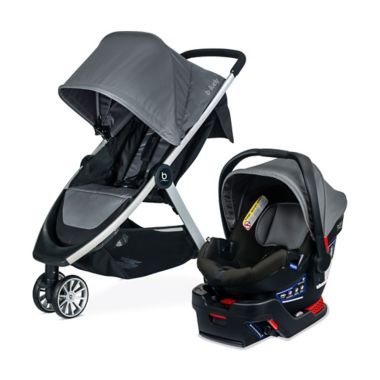 Britax&reg; B-Lively&trade;/B-Safe&reg; Gen2&trade; Single Travel System in Greystone. View a larger version of this product image.