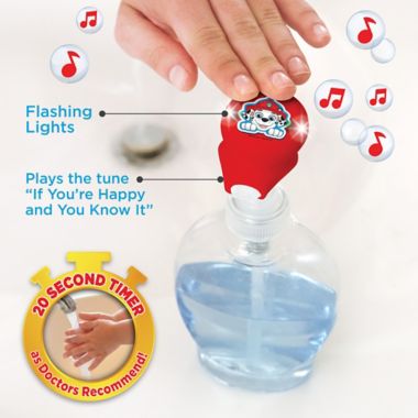 PAW Patrol&trade; Marshsall Soap Pump Musical Timer. View a larger version of this product image.