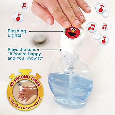 Sesame Street&reg; Elmo Soap Pump Musical Timer. View a larger version of this product image.