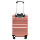 Alternate image 3 for Traveler&#39;s Club&reg; Luggage 20-Inch Hardside Spinner Carry On Suitcase in Rose Gold