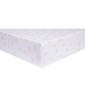 Trend Lab&reg; Rainbow Fitted Crib Sheet in Pink
