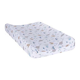 Trend Lab® Sea Babies Changing Pad Cover in Grey/Blue