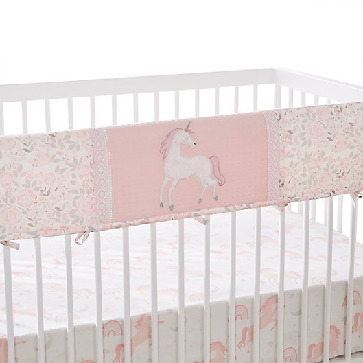 Alternate image 1 for Levtex Baby® Colette Crib Rail Guard in Pink