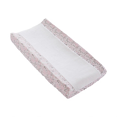 Levtex Baby&reg; Colette Changing Pad Cover in Pink. View a larger version of this product image.