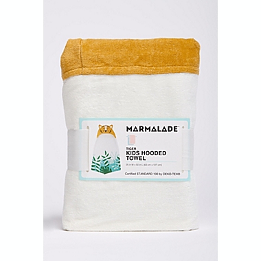 Marmalade&trade; Cotton Hooded Bath Towel in Tiger. View a larger version of this product image.