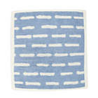 Alternate image 1 for Marmalade&trade; Cotton Washcloth in Blue Stripe