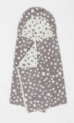Marmalade&trade; Cotton Hooded Bath Towel in White Dots