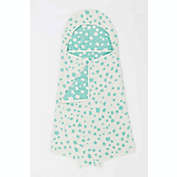 Marmalade&trade; Cotton Hooded Bath Towel in Blue Dots