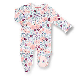 Magnetic Me® by Magnificent Baby Mayfair Floral Organic Cotton Footie