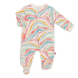 Magnetic Me® by Magnificient Baby Twirls and Swirls Magnetic Footie