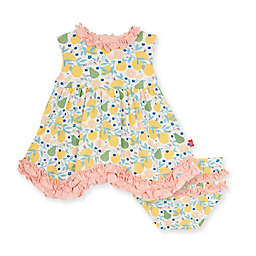 Magnetic Me® by Magnificient Baby Citrus Bloom Magnetic Dress and Diaper Cover Set