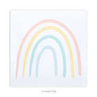 Alternate image 2 for Trend Lab&reg; Rainbow 11.5-Inch x 11.5-Inch Canvas Wall Art in Coral/Yellow