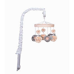 Trend Lab® Blush Floral Musical Mobile in Pink Grey