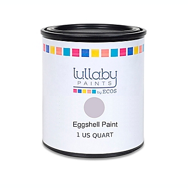 Lullaby Paints Nursery Wall Paint Sample in Fresh Violet Eggshell Finish. View a larger version of this product image.