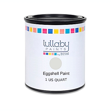 Lullaby Paints Nursery Wall Paint Sample in Frosted Veil Eggshell Finish. View a larger version of this product image.