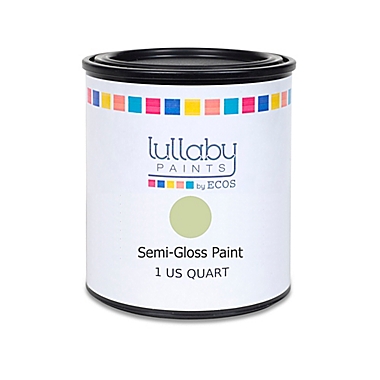 Lullaby Paints Nursery Wall Paint Collection in Fresh Kiwi. View a larger version of this product image.