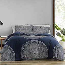 marimekko® Fokus Full/Queen Comforter Set in Navy
