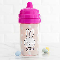 Bunny Treats 8 oz. Personalized Toddler Sippy Cup