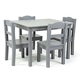 Humble Crew® 5-Piece Toddler Table Set in Grey