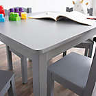 Alternate image 5 for Humble Crew&reg; 5-Piece Toddler Table Set in Grey