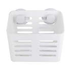 Alternate image 0 for Simply Essential&trade; Suction Shower Basket in White