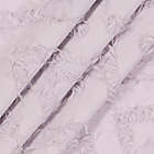 Alternate image 4 for Wild Sage&trade; Lyra 84-Inch Rod Pocket/Back Tab Curtain Panel in Iris Lavender (Single)