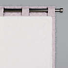 Alternate image 1 for Wild Sage&trade; Lyra 63-Inch Rod Pocket/Back Tab Curtain Panel in Iris Lavender (Single)