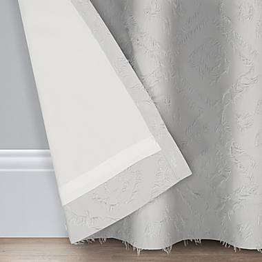 Wild Sage&trade; Lyra 63-Inch Rod Pocket/Back Tab Curtain Panel in Lunar Rock (Single). View a larger version of this product image.