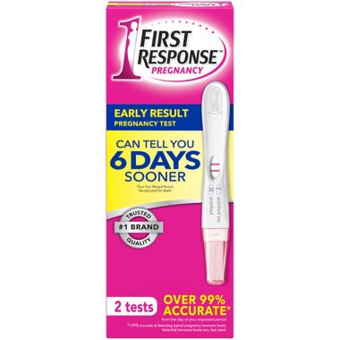 First Response&trade; 2-Pack Pregnancy Early Result Pregnancy Test. View a larger version of this product image.