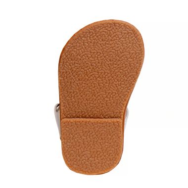 Laura Ashley&reg; Flower Band Sandal in White. View a larger version of this product image.