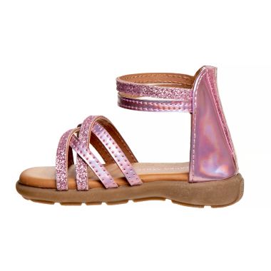 Laura Ashley Strappy Gladiator Sandal In Pink Buybuy Baby