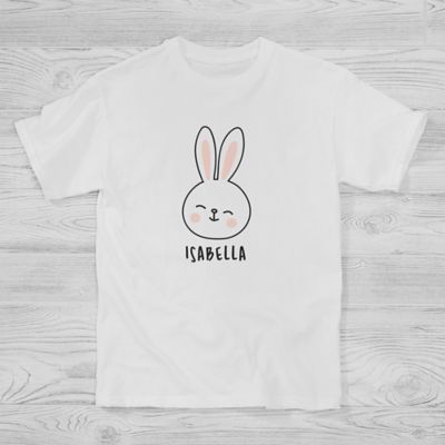 Easter Bunny Icon Personalzied Hanes Youth T-Shirt