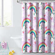 Details about   US 71'' Colorful Unicorn Bathroom Shower Curtain /Hooks & Bath Mat Rug Carpet 