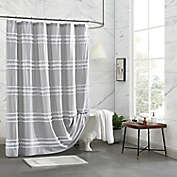 DKNY Chenille Stripe Shower Curtain