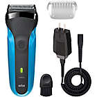 Alternate image 0 for Braun Series 3 310s Rechargeable Wet &amp; Dry Shaver in Blue/Black