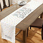 Easter Bunny Family Personalized Table Runner