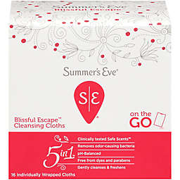 Summer's Eve® Blissful Escape™ 16-Count 5-in-1 Cleansing Cloths