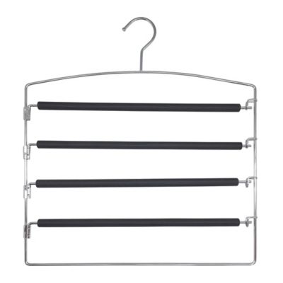 Simply Essential&trade; 4-Tier Friction Swing Arm Pant Hanger