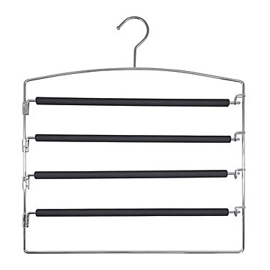 Simply Essential&trade; 4-Tier Friction Swing Arm Pant Hanger. View a larger version of this product image.