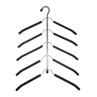 Simply Essential&trade; 5-Tier Friction Blouse Hanger