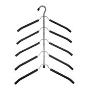 Simply Essential&trade; 5-Tier Friction Blouse Hanger