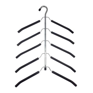 Simply Essential&trade; 5-Tier Friction Blouse Hanger. View a larger version of this product image.
