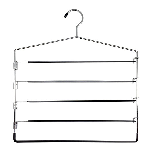 Alternate image 1 for Simply Essential™ 5-Tier Swing Arm Pant Hanger