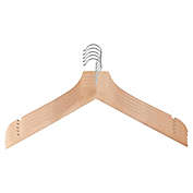 Squared Away&trade; Wood Hangers (Set of 5)