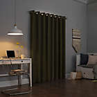 Alternate image 7 for Sun Zero&reg; Duran Thermal Insulated Blackout 63-Inch Curtain Panel in Olive Green (Single)