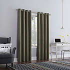 Alternate image 6 for Sun Zero&reg; Duran Thermal Insulated Blackout 63-Inch Curtain Panel in Olive Green (Single)