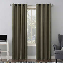 Sun Zero® Duran Thermal Insulated Blackout 84-Inch Curtain Panel in Olive Green (Single)