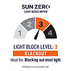 Alternate image 7 for Sun Zero Mariah Energy Saving Room Darkening Grommet Window Curtain Panel