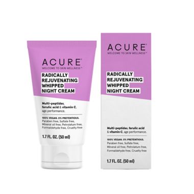 Acure&reg; 1.7 fl. oz. Radically Rejuvenating Whipped Night Cream. View a larger version of this product image.